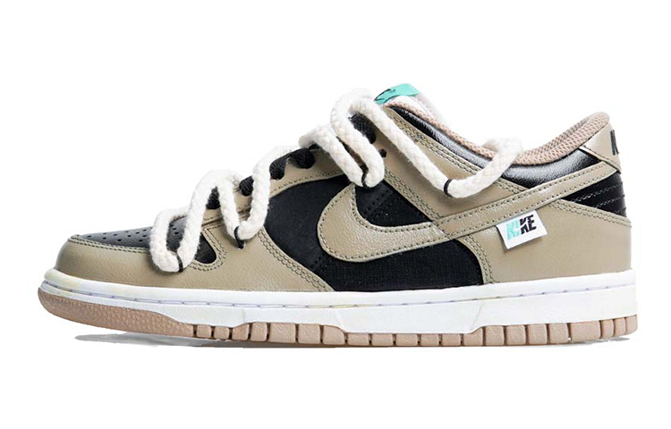 Buy [定制鞋] 耐克Dunk Low "摩卡奥利奥" DX6063-131(TeamP-女款抹茶奥利奥摩卡黑QD)