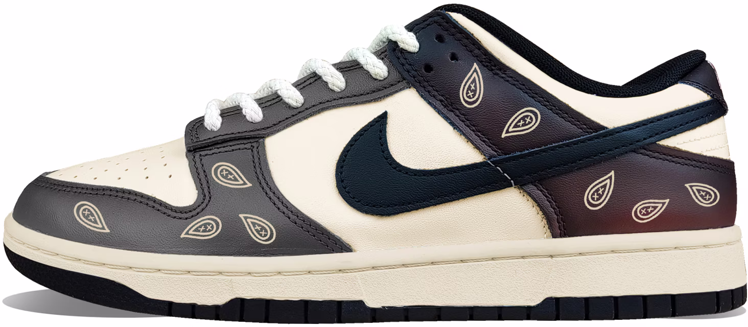 custom-shoes-nike-dunk-low-mocha-paisley-dd-1391-100-team50