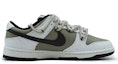Shop 【客製球鞋】 Nike Dunk Low 皮革 可可豆 小眾穿搭 黑豹高級 解構熊貓 復古 摩卡 輕便透氣 低筒 板鞋 GS 白棕