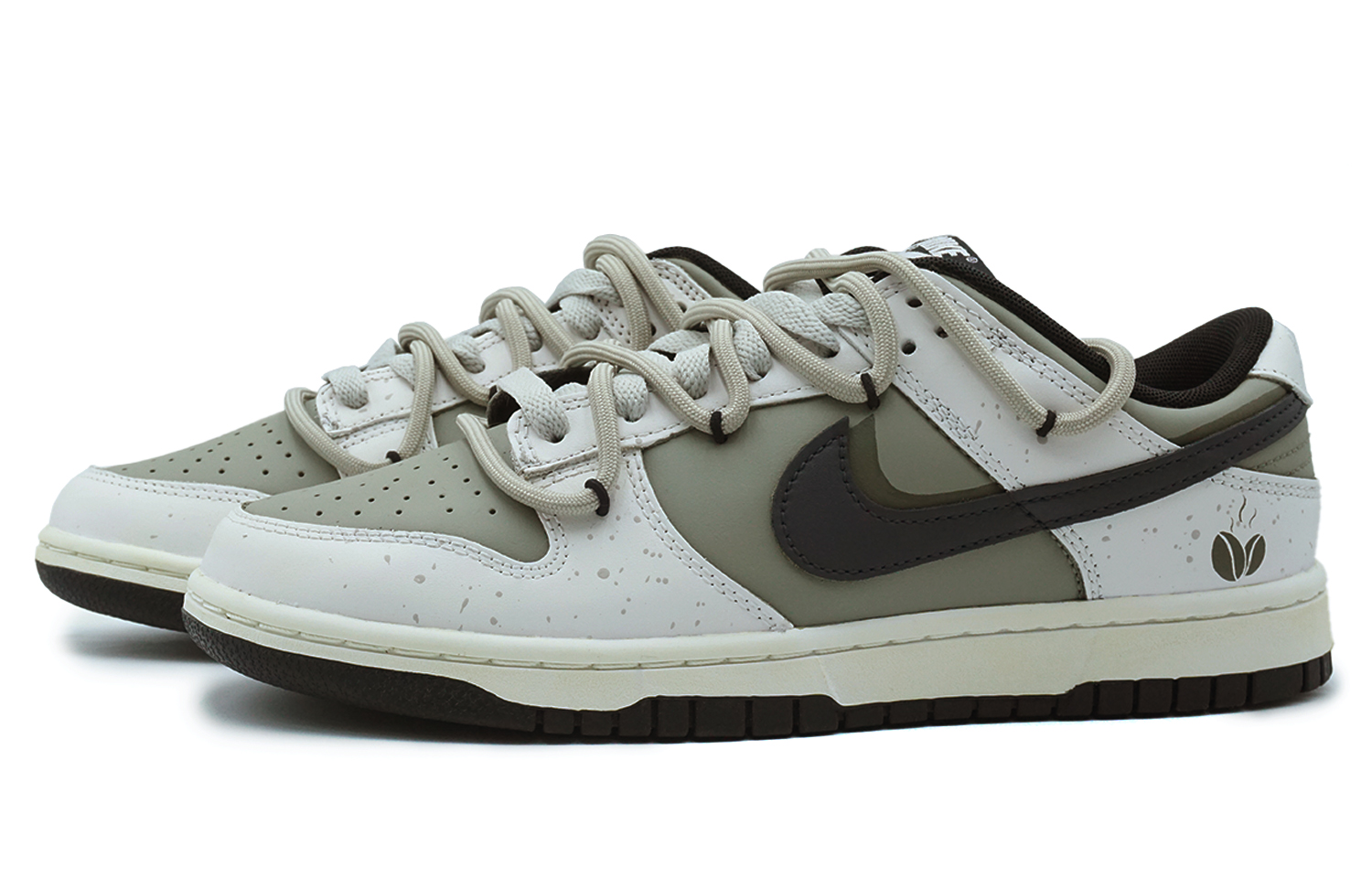 Purchase [定制鞋款] 耐克Dunk低帮'摩卡熊猫' CW1590-100(Team108-女款可可豆)