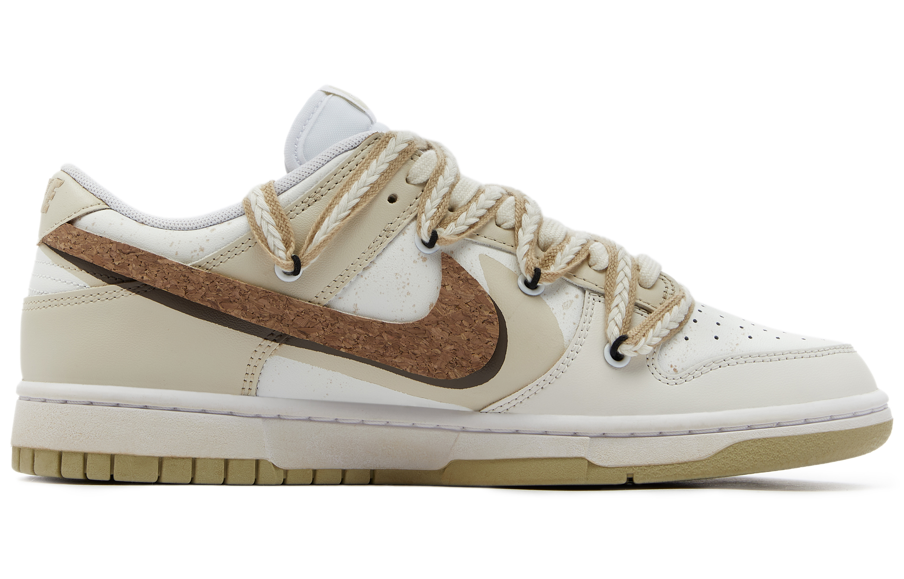 Order 【客製化球鞋】Nike Dunk Low 熊貓惡作劇 宇宙探索 星際探索 摩卡 萬用 解構 防滑耐磨 低筒 板鞋 男款 白棕