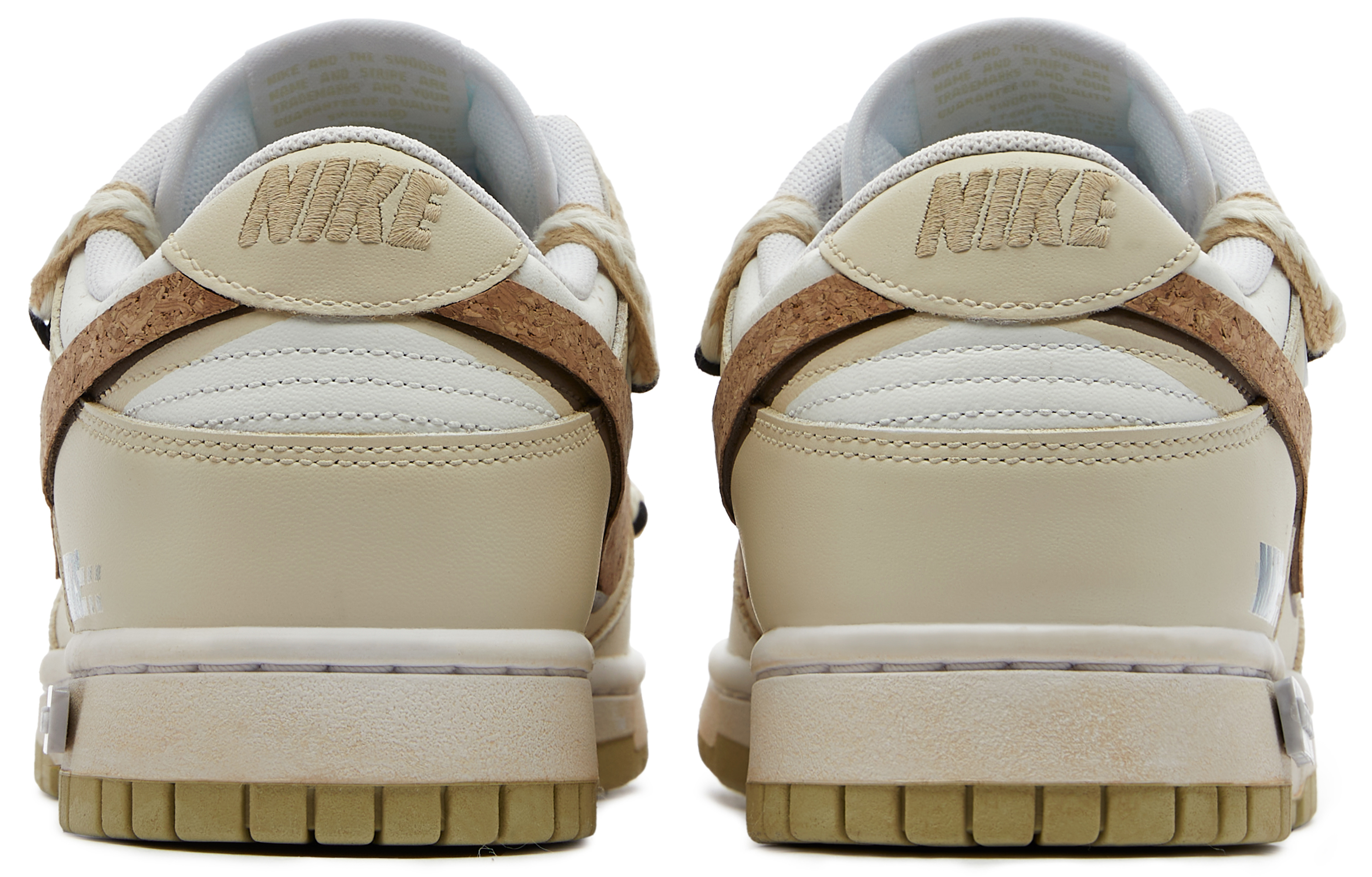 Shop 【客製化球鞋】Nike Dunk Low 熊貓惡作劇 宇宙探索 星際探索 摩卡 萬用 解構 防滑耐磨 低筒 板鞋 男款 白棕