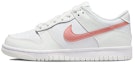 Sizing 【訂製球鞋】Nike Dunk Low 解構 雙鞋帶 笑臉布貼 摩卡咖啡 低筒 滑板鞋 GS 白棕