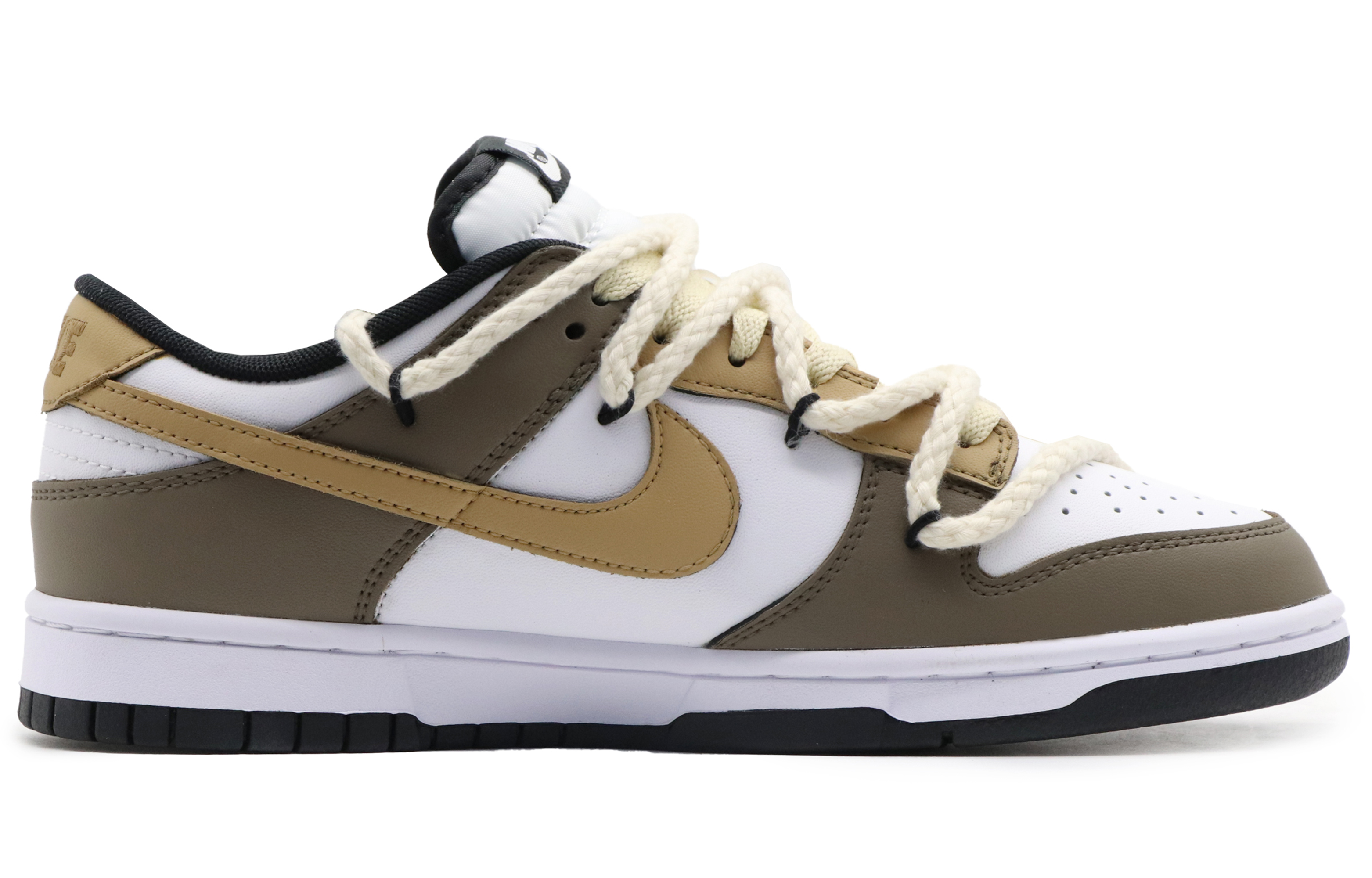 Order 나이키 덩크 로우 '모카 스트릿 빈티지' (커스텀) DD1391-100(Team57-男款摩卡咖啡)