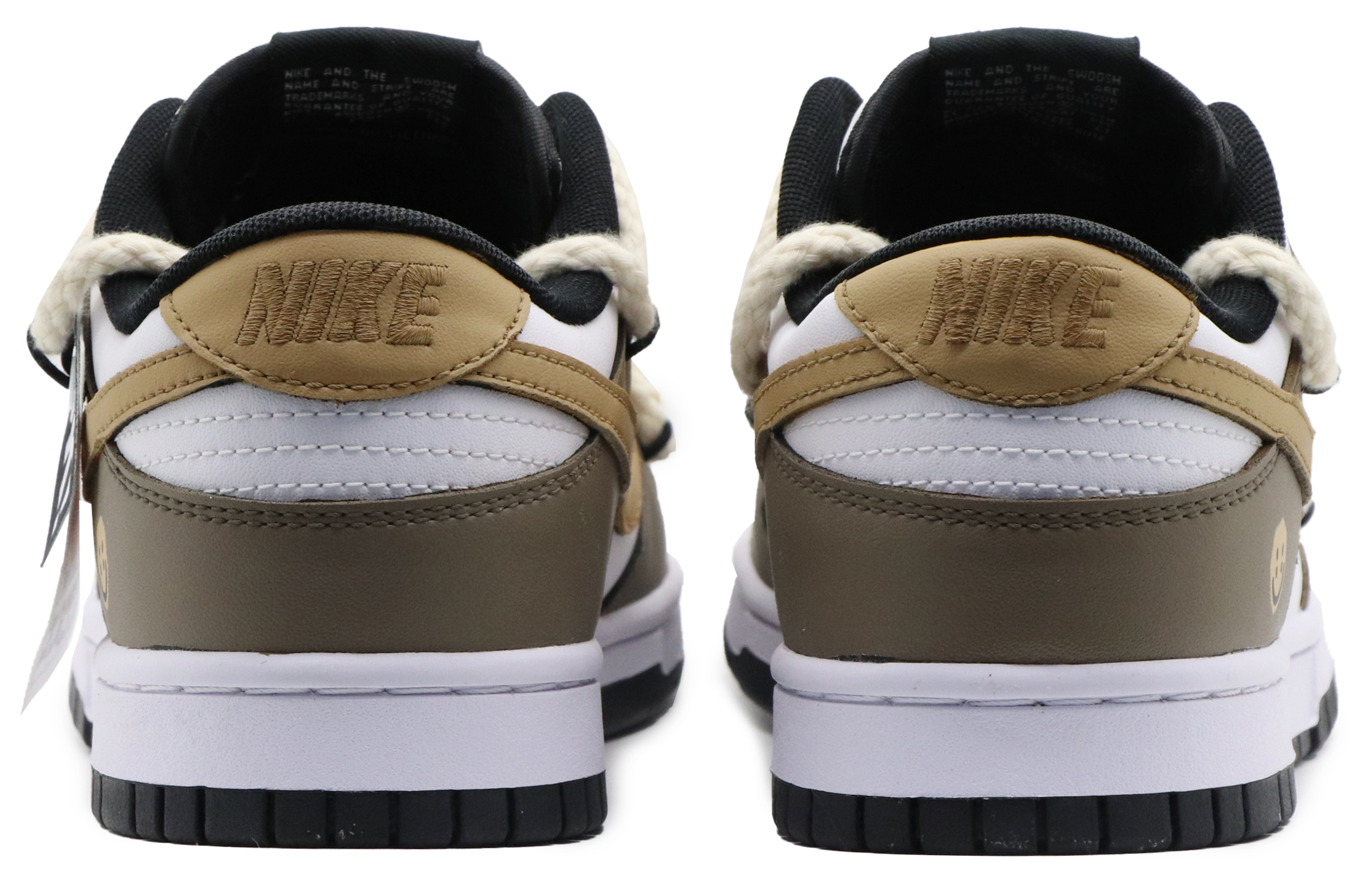 Shop 나이키 덩크 로우 '모카 스트릿 빈티지' (커스텀) DD1391-100(Team57-男款摩卡咖啡)