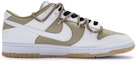Order 【客製化球鞋】 Nike Dunk Low 811製造 雪頂摩卡 清爽簡約 手繪噴繪 低筒 休閒鞋 男款 白棕