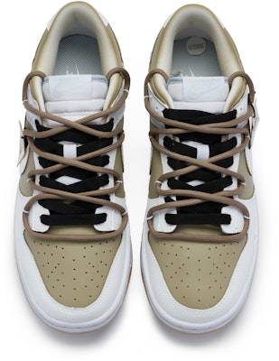 【客製化球鞋】 Nike Dunk Low 811製造 雪頂摩卡 清爽簡約 手繪噴繪 低筒 休閒鞋 男款 白棕 Shop 【客製化球鞋】 Nike Dunk Low 811製造 雪頂摩卡 清爽簡約 手繪噴繪 低筒 休閒鞋 男款 白棕