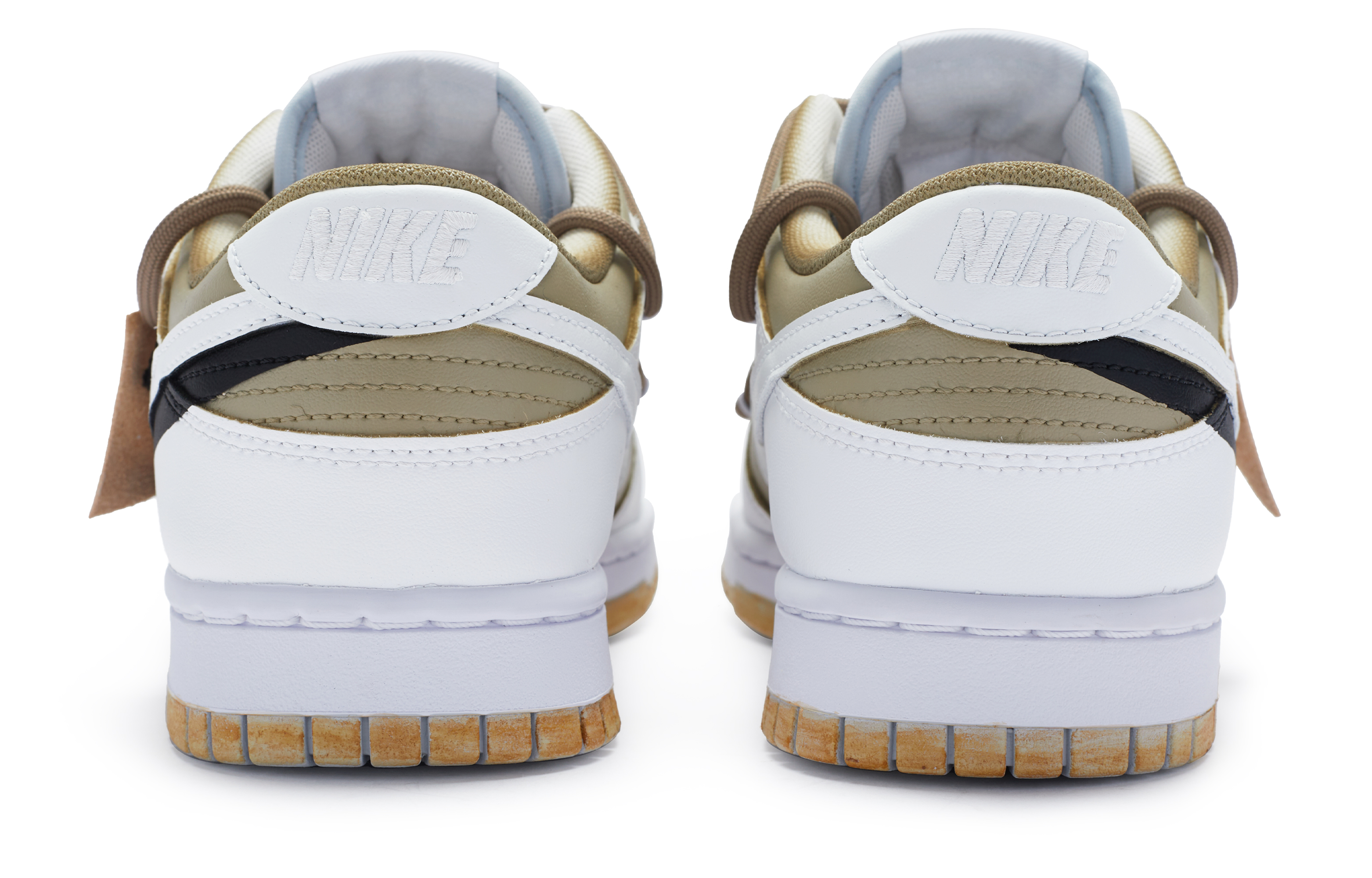 Purchase 【客製化球鞋】 Nike Dunk Low 811製造 雪頂摩卡 清爽簡約 手繪噴繪 低筒 休閒鞋 男款 白棕