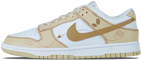 【訂製球鞋】Nike Dunk Low 動力泉源 咖啡色 復古 時尚 休閒 百搭 防滑耐磨 低筒 滑板鞋 男款 米白色 Buy 【訂製球鞋】Nike Dunk Low 動力泉源 咖啡色 復古 時尚 休閒 百搭 防滑耐磨 低筒 滑板鞋 男款 米白色