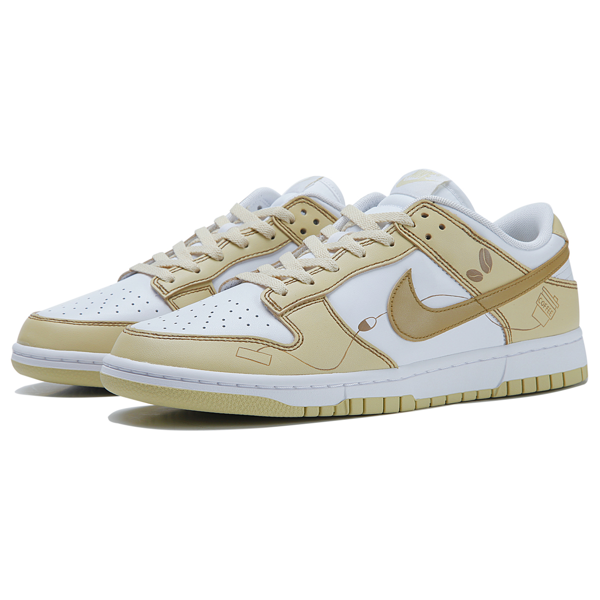 Lookbook [定制鞋款] 耐克Dunk Low‘摩卡复古’ DV0833-100-466237