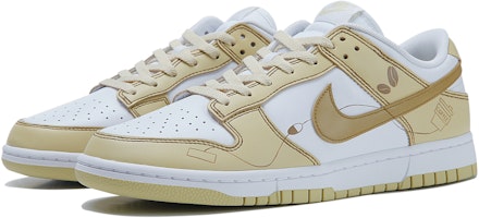 【訂製球鞋】Nike Dunk Low 動力泉源 咖啡色 復古 時尚 休閒 百搭 防滑耐磨 低筒 滑板鞋 男款 米白色 Lookbook 【訂製球鞋】Nike Dunk Low 動力泉源 咖啡色 復古 時尚 休閒 百搭 防滑耐磨 低筒 滑板鞋 男款 米白色