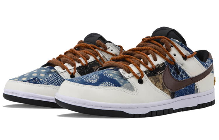 Lookbook [Custom Shoes] Nike Dunk Low 'Mocha White Brown'