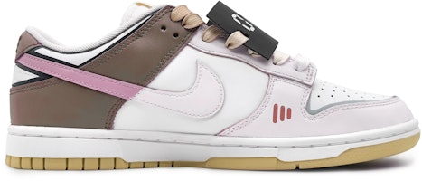 나이키 덩크 로우 '몰란디 컬러 블록' (커스텀) DV0833-100(Team16-追梦不休粉棕) Order 나이키 덩크 로우 '몰란디 컬러 블록' (커스텀) DV0833-100(Team16-追梦不休粉棕)