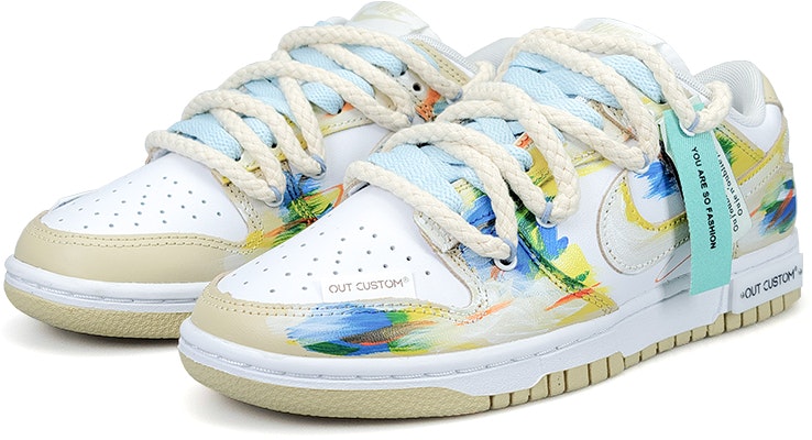 Nike Dunk Low カスタム「モネの秋印象」 DV0833-100-478374 Lookbook Nike Dunk Low カスタム「モネの秋印象」 DV0833-100-478374