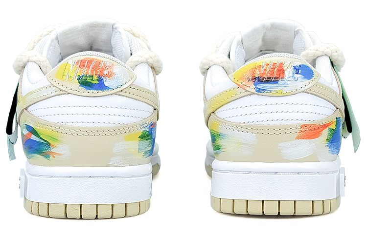 Shop [Kasut Tersuai] Nike Dunk Low 'Impesi Musim Luruh Monet' DV0833-100-478374