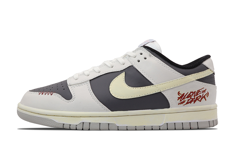 Buy 【定制球鞋】Nike Dunk Low 獨自黑暗 潮流 高街 多巴胺 漸變 簡約 塗鴉 百搭 低幫 板鞋 男款 灰色