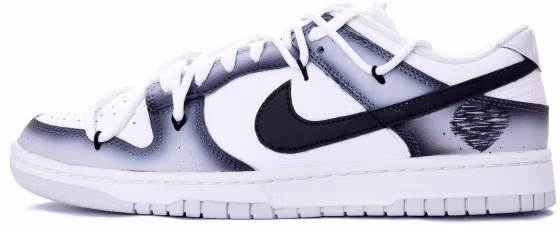 custom-shoes-nike-dunk-low-monochrome-fade