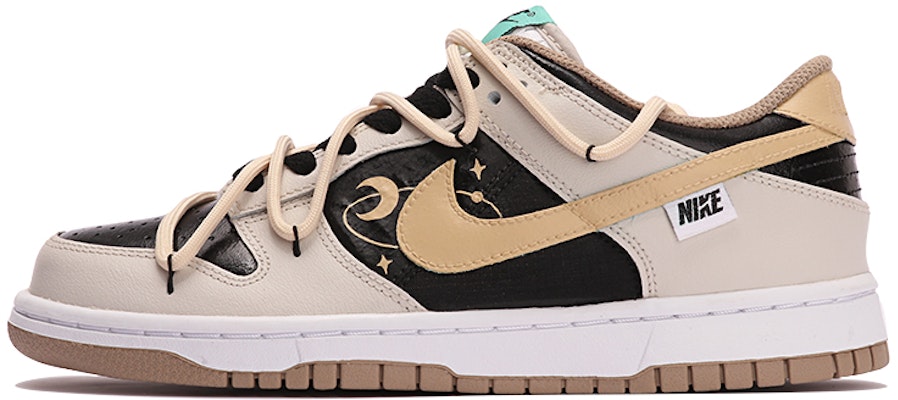 【カスタムシューズ】ナイキ ダンク ロー「ムーンモカ」 DX6063-131(TeamThree-女款星月-米黑) Buy 【カスタムシューズ】ナイキ ダンク ロー「ムーンモカ」 DX6063-131(TeamThree-女款星月-米黑)