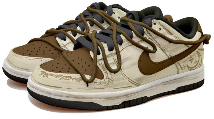 나이키 덩크 로우 '문스타 빈티지 디컨스트럭티드 옐로우 브라운' DD1391-100(Team拾玖-羊皮画卷S-BOX) Lookbook 나이키 덩크 로우 '문스타 빈티지 디컨스트럭티드 옐로우 브라운' DD1391-100(Team拾玖-羊皮画卷S-BOX)