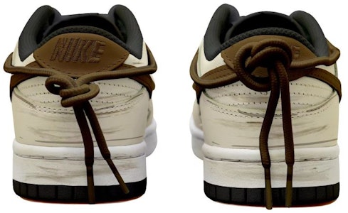 カスタム ダンク ロー "月星 ビンテージ風 黄土色" DD1391-100(Team拾玖-羊皮画卷S-BOX) Shop カスタム ダンク ロー "月星 ビンテージ風 黄土色" DD1391-100(Team拾玖-羊皮画卷S-BOX)