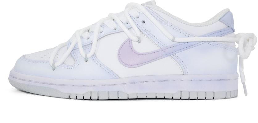 【訂製球鞋】Nike Dunk Neutral Grey” 半熟起司 月白星紫 清新 舒適 百搭 休閒 低筒 滑板鞋 GS 紫色 Buy 【訂製球鞋】Nike Dunk Neutral Grey” 半熟起司 月白星紫 清新 舒適 百搭 休閒 低筒 滑板鞋 GS 紫色