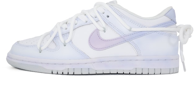 【訂製球鞋】Nike Dunk Neutral Grey” 半熟起司 月白星紫 清新 舒適 百搭 休閒 低筒 滑板鞋 GS 紫色 Order 【訂製球鞋】Nike Dunk Neutral Grey” 半熟起司 月白星紫 清新 舒適 百搭 休閒 低筒 滑板鞋 GS 紫色