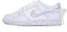 Order 【訂製球鞋】Nike Dunk Neutral Grey” 半熟起司 月白星紫 清新 舒適 百搭 休閒 低筒 滑板鞋 GS 紫色