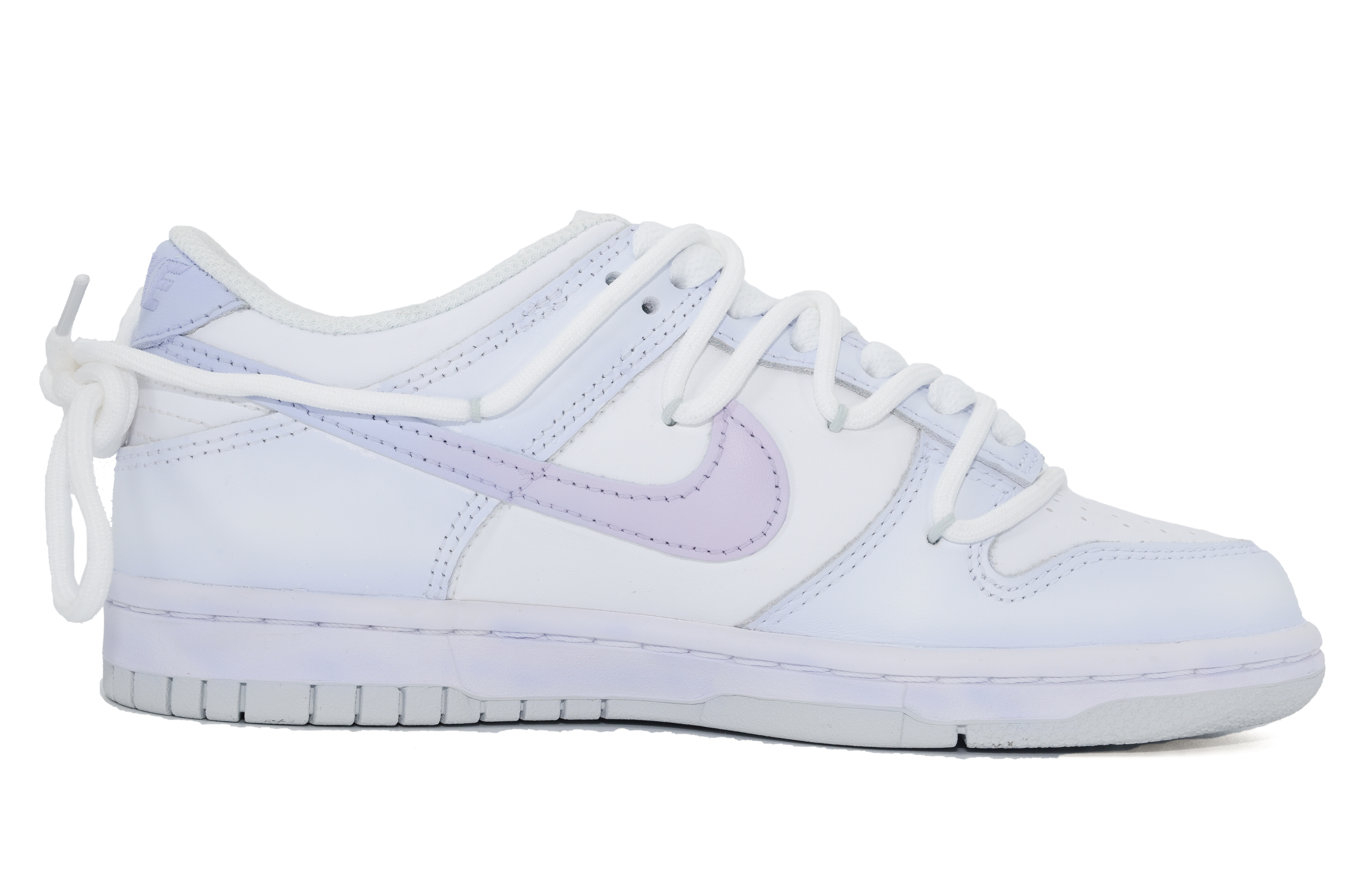 Lookbook [Kasut Tersuai] Nike Dunk Low 'Ungu Bintang Putih Bulan' DH9765-102（Team164-月白星紫）