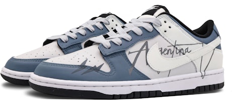 나이키 덩크 로우 '스프링 그레이 블루' (커스텀) DD1391-100(Team53-男款无月夜S-BOX) Lookbook 나이키 덩크 로우 '스프링 그레이 블루' (커스텀) DD1391-100(Team53-男款无月夜S-BOX)