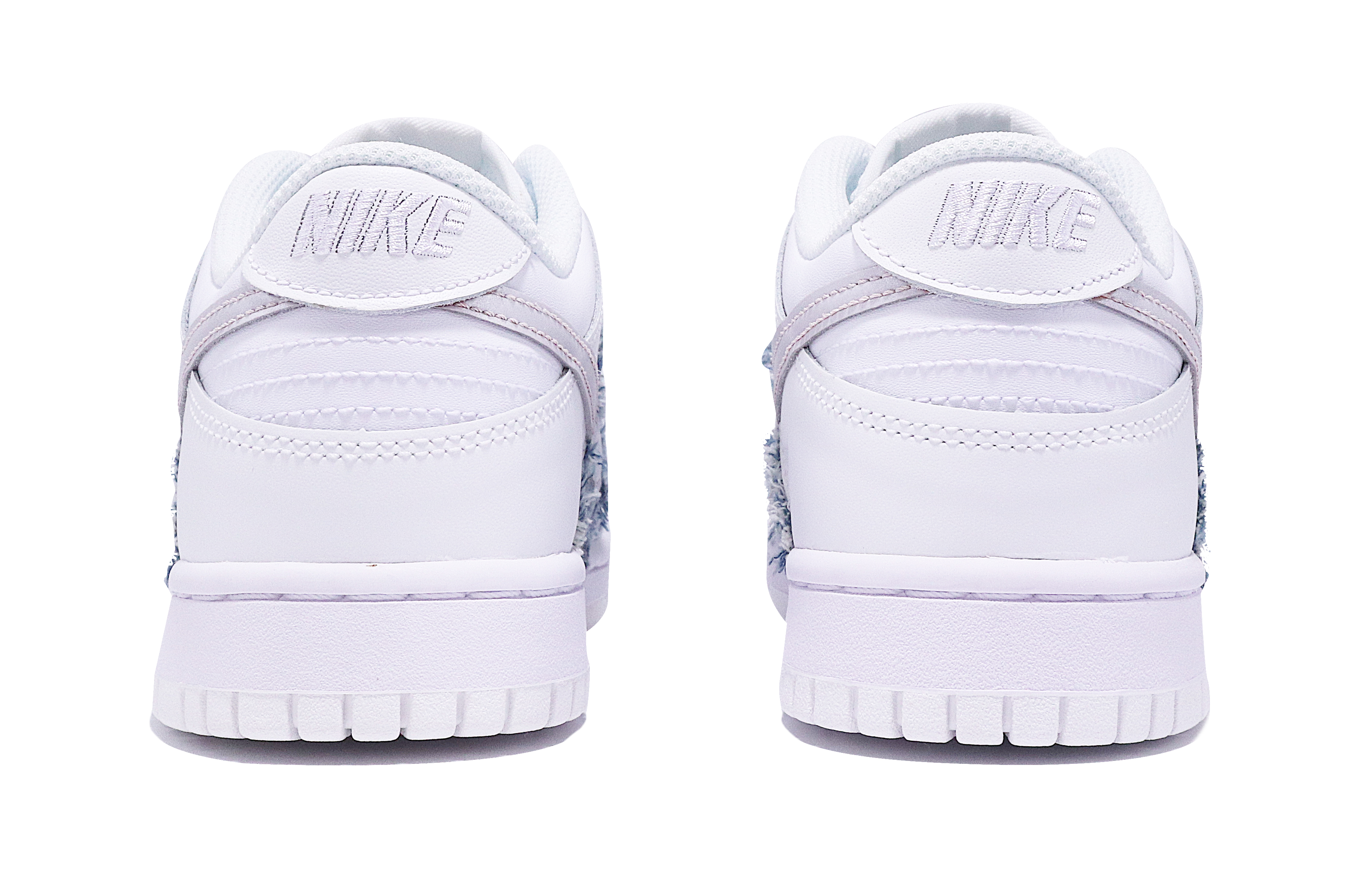 Purchase [Sepatu Kustom] Nike Dunk Low 'Perak Putih-Biru Moonlight' DH9765-100(TeamTen-女款DK复古牛仔)