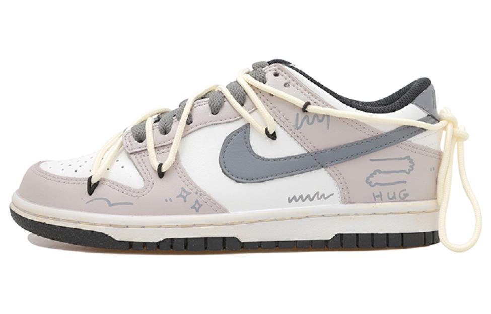 Buy 나이키 덩크 로우 '모란디 스타 디스트레스드' (화이트 그레이) CW1590-100(Team拾玖-拥抱爱女S-BOX）
