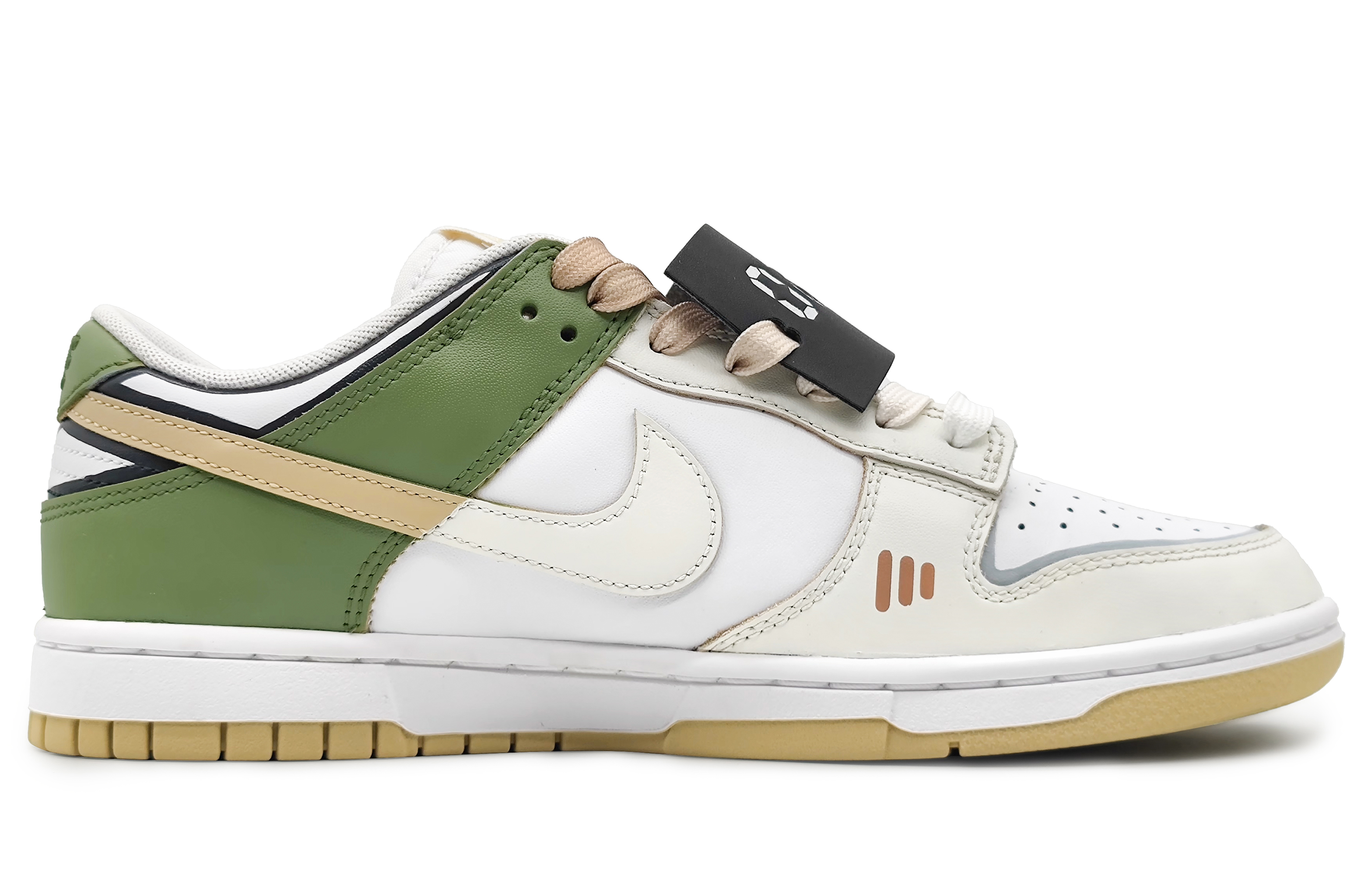 Order 【訂製球鞋】Nike Dunk Low 追夢不休 復古方程式 凌晨兩點 拼接色塊 莫蘭迪色彩 低幫 板鞋 男款 綠棕