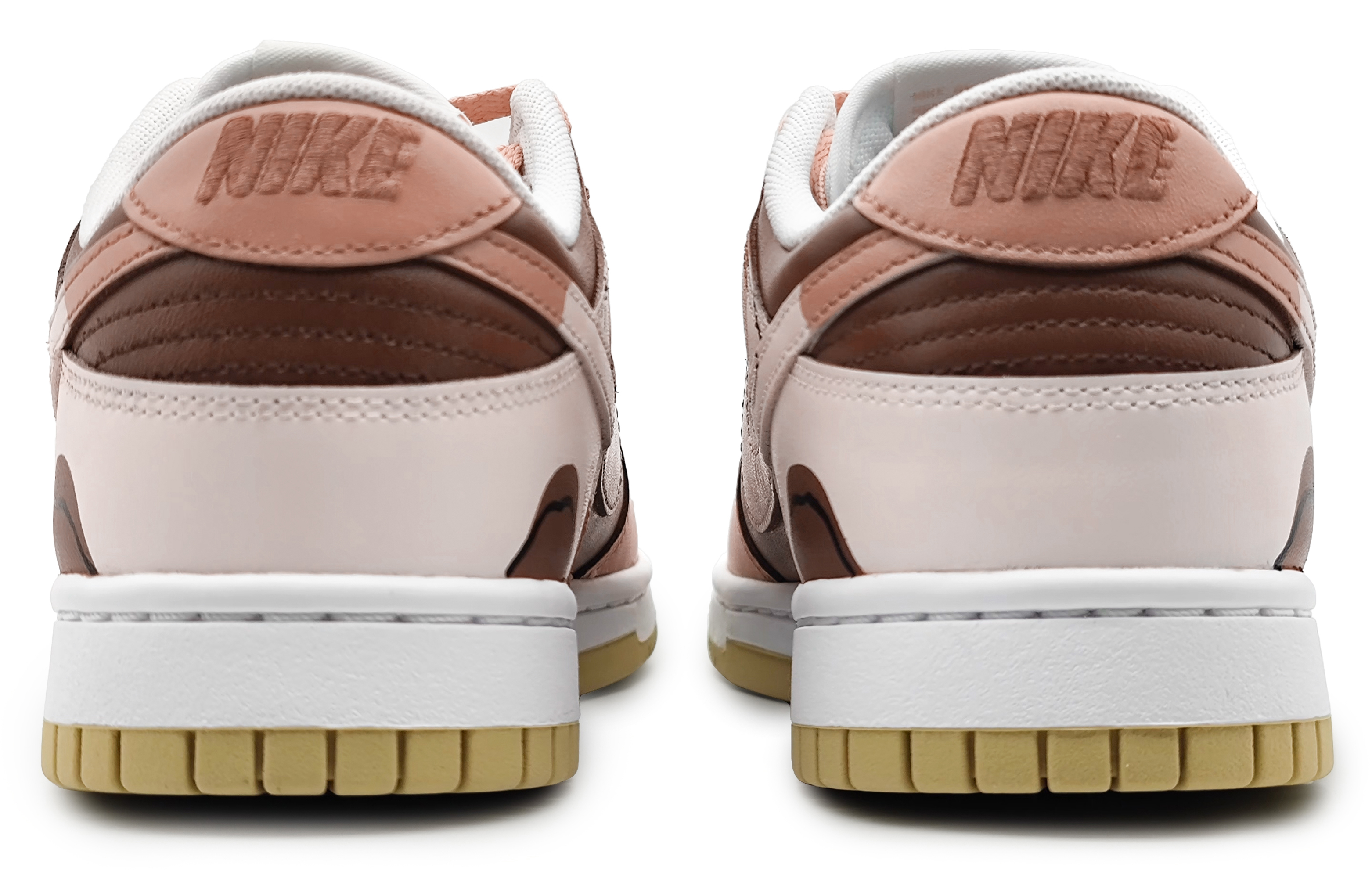 Purchase 나이키 덩크 로우 '모란디 핑크-브라운 패치워크' (커스텀) DV0833-100(Team16-男款奶油milk粉棕)