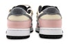 Purchase 【客製球鞋】Nike Dunk Low Black(GS)誓言之眼 解構雙鞋帶 塗鴉 莫蘭迪色彩 情侶款 低筒板鞋 粉灰
