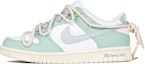 Buy 【定制球鞋】 Nike Dunk Low 莫蘭迪色系 減齡穿搭 復古風 低幫 板鞋 GS 白綠