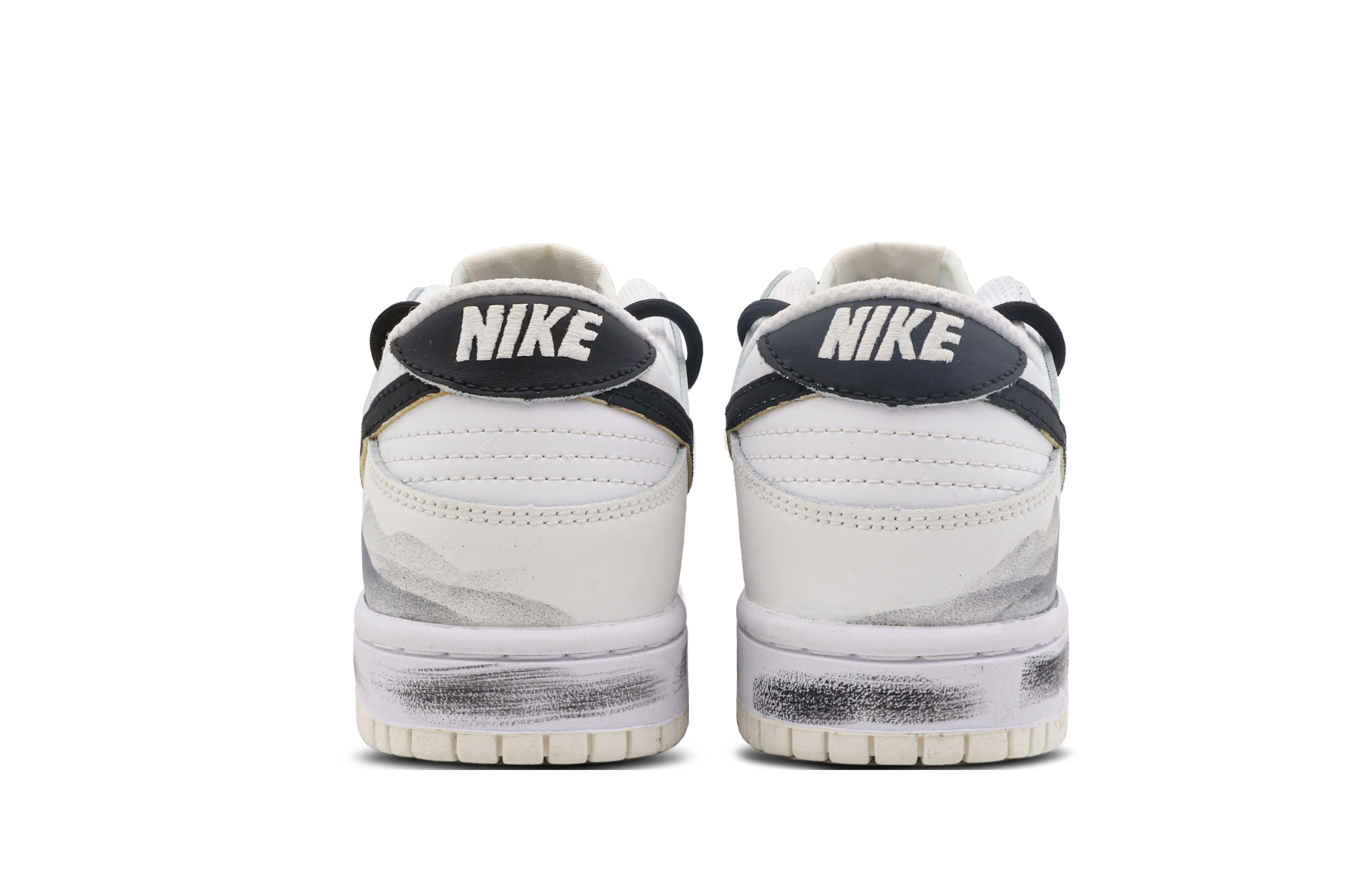 Shop 나이키 덩크 로우 '산불놀이' (커스텀) DH9765-100(Team53-女款山家烟火S-BOX)