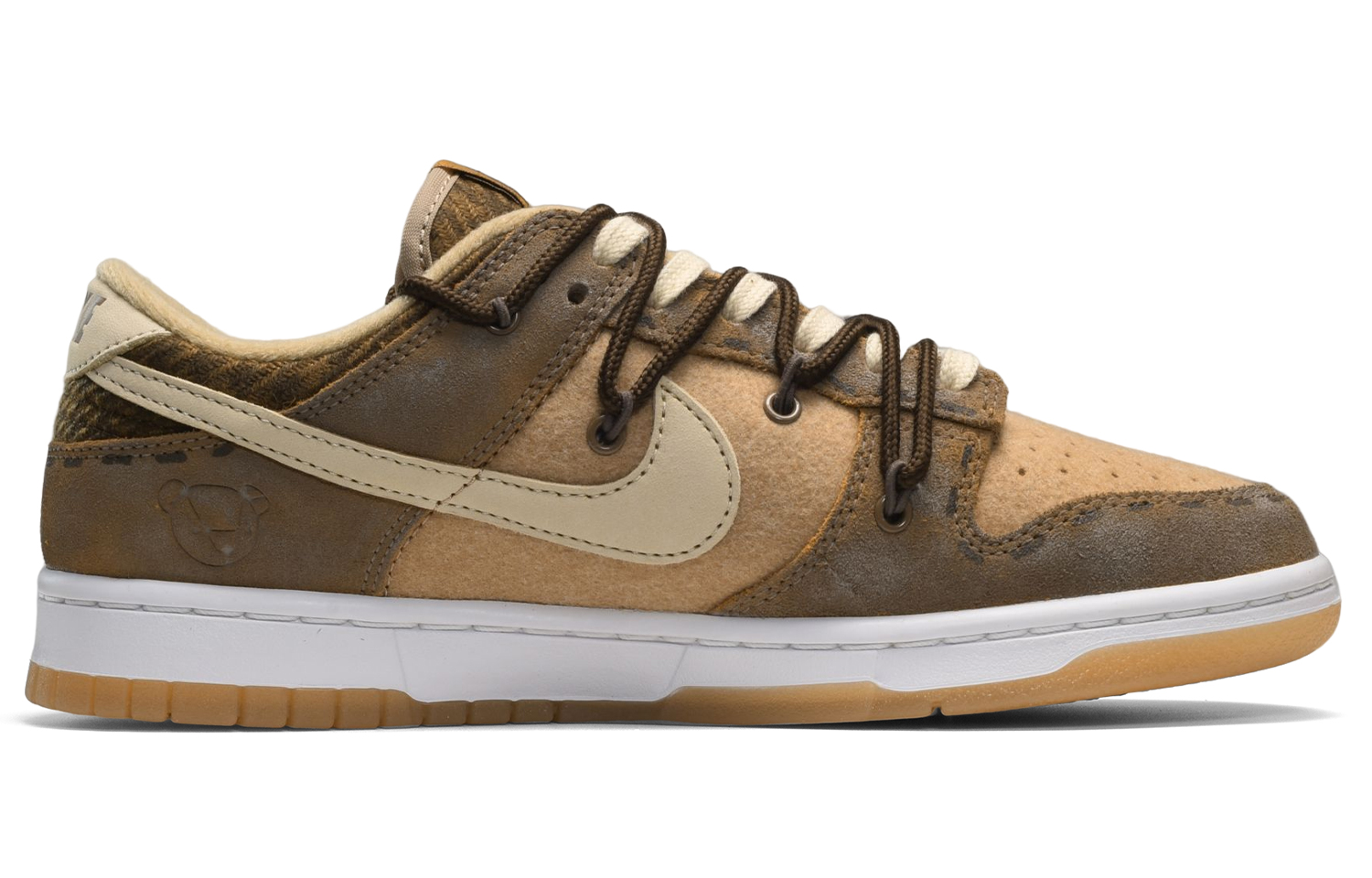 Order [Zapatos Personalizados] Nike Dunk Low 'Mud Kitty Amarillo-Marrón' DZ5350-288(TeamE-男款Kitty黄棕)