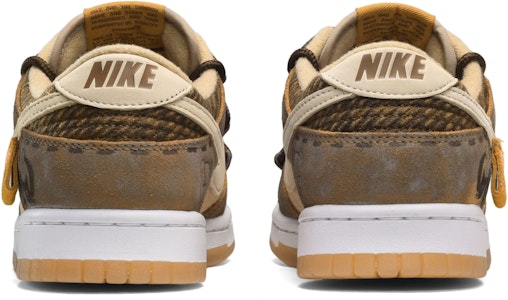【定制球鞋】Nike Dunk Low Mud Kitty 解構風 低筒 板鞋 男款 黃棕 Shop 【定制球鞋】Nike Dunk Low Mud Kitty 解構風 低筒 板鞋 男款 黃棕