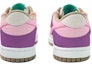 Shop 나이키 덩크 로우 '핑크&퍼플' (커스텀) DX6063-131(TeamK-多彩拼接)