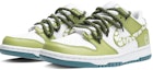 Lookbook 【客製球鞋】 Nike Dunk Low 綠豆沙 冰淇淋 滑板 低筒 板鞋 GS 白綠