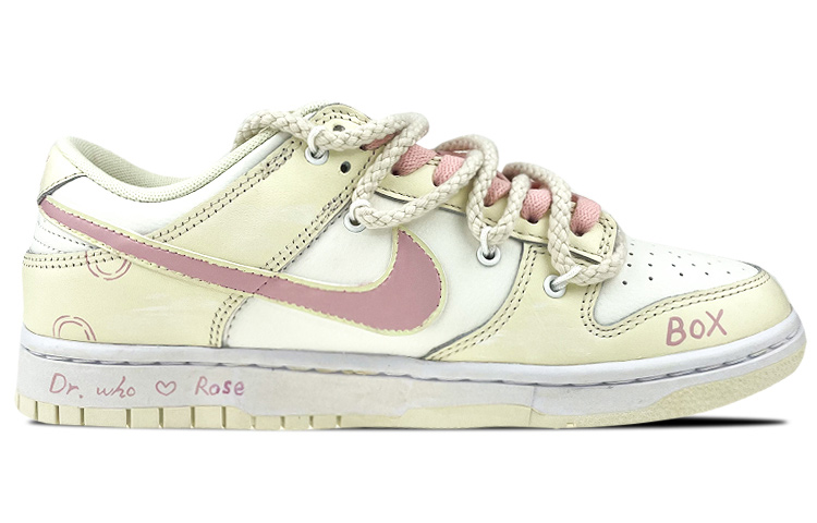 Order [Kasutan Kasut] Nike Dunk Low 'Misteri Doktor Merah Jambu Kuning' DJ6188-100(Team叁-男款神秘博士)