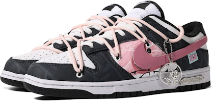 【定制球鞋】 Nike Dunk Low 特殊鞋盒 迷霧荊棘 玫瑰 迷霧 簡約 低幫 板鞋 GS 白粉黑 Lookbook 【定制球鞋】 Nike Dunk Low 特殊鞋盒 迷霧荊棘 玫瑰 迷霧 簡約 低幫 板鞋 GS 白粉黑