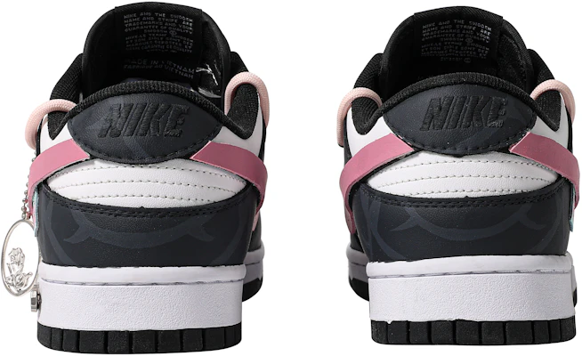 【定制球鞋】 Nike Dunk Low 特殊鞋盒 迷霧荊棘 玫瑰 迷霧 簡約 低幫 板鞋 GS 白粉黑 Shop 【定制球鞋】 Nike Dunk Low 特殊鞋盒 迷霧荊棘 玫瑰 迷霧 簡約 低幫 板鞋 GS 白粉黑