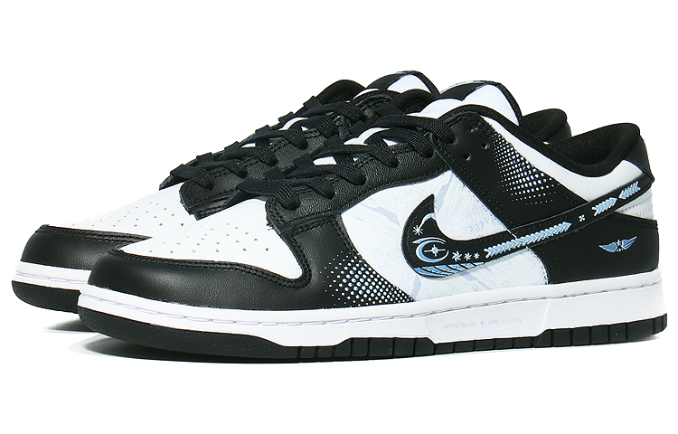 Lookbook 【カスタムシューズ】ナイキ ダンク ロー '神秘の宇宙 インターステラ - ブラック ホワイト' DD1391-100(Team10-星际穿越）