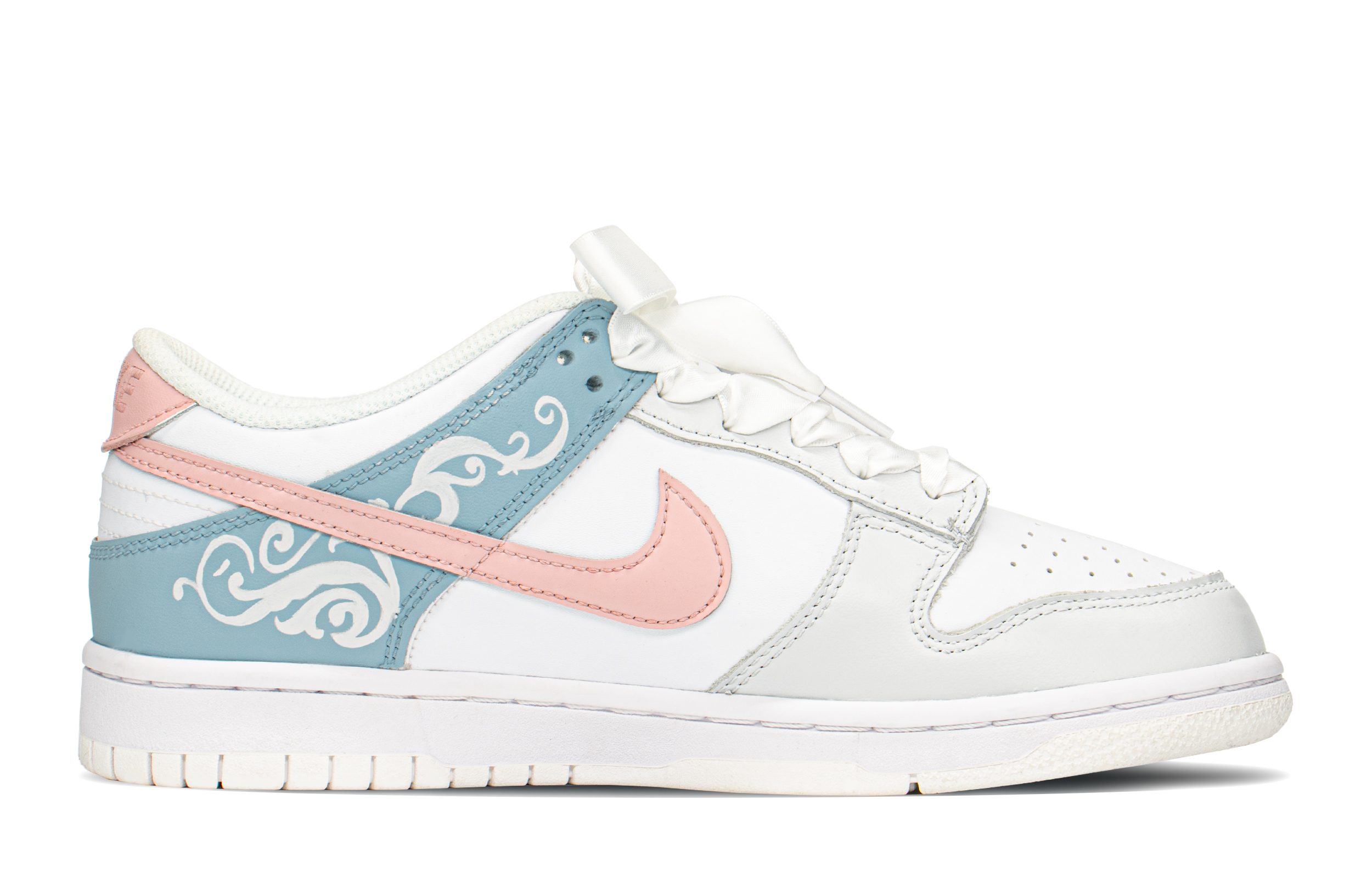 Order [定制鞋] 耐克Dunk Low '神秘蓝粉' DH9765-100(TeamA-DK神话S-BOX)