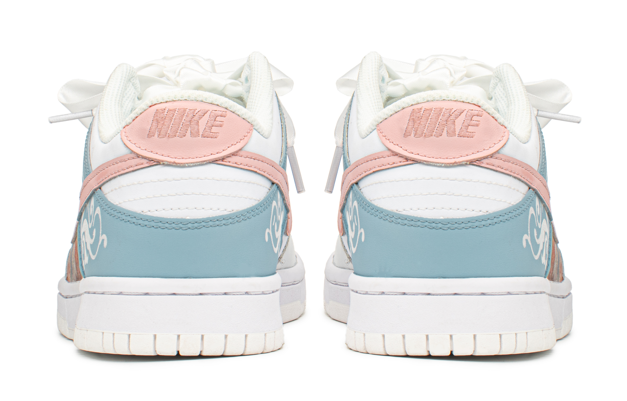 Shop [定制鞋] 耐克Dunk Low '神秘蓝粉' DH9765-100(TeamA-DK神话S-BOX)