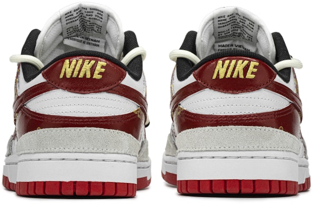 【客製球鞋】Nike Dunk Low FZBB 龍年主題 神話紅龍 低筒 運動板鞋 男女款 紅色 Purchase 【客製球鞋】Nike Dunk Low FZBB 龍年主題 神話紅龍 低筒 運動板鞋 男女款 紅色