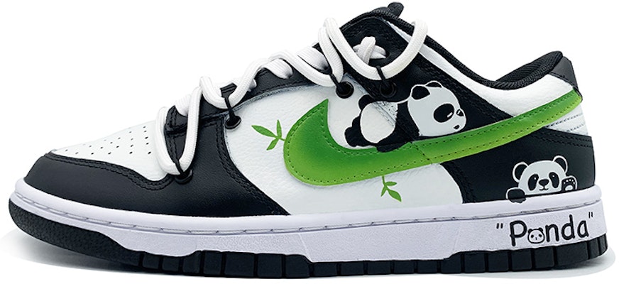 나이키 덩크 로우 '국보 뱀부 그라데이션' DJ6188-002(Team6-熊猫解构) Buy 나이키 덩크 로우 '국보 뱀부 그라데이션' DJ6188-002(Team6-熊猫解构)