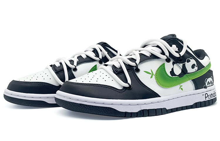 Lookbook 나이키 덩크 로우 '국보 뱀부 그라데이션' DJ6188-002(Team6-熊猫解构)
