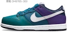 Purchase 【客製球鞋】Nike Dunk Low 海軍熊貓 春夏系列 清新 簡約 高街 低筒 滑板鞋 GS 白藍